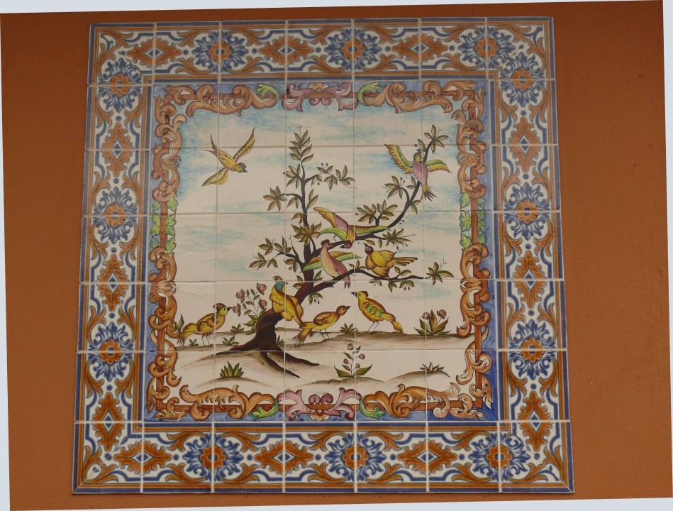 Azulejo an Außenwand Hotel Quinta Splendida Wellness & Botanical Garden