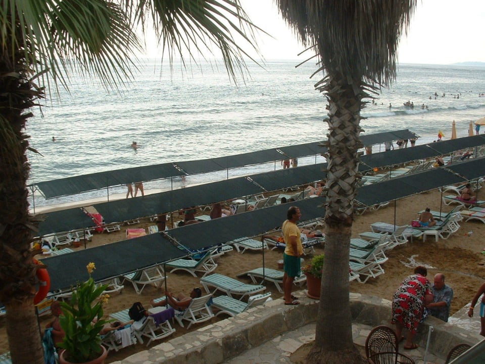 Blick von der Strandbar Hotel Arabella World