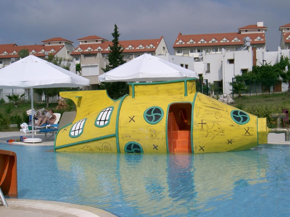 U-Boot-Rutsche am Wasserpark Club Grand Aqua