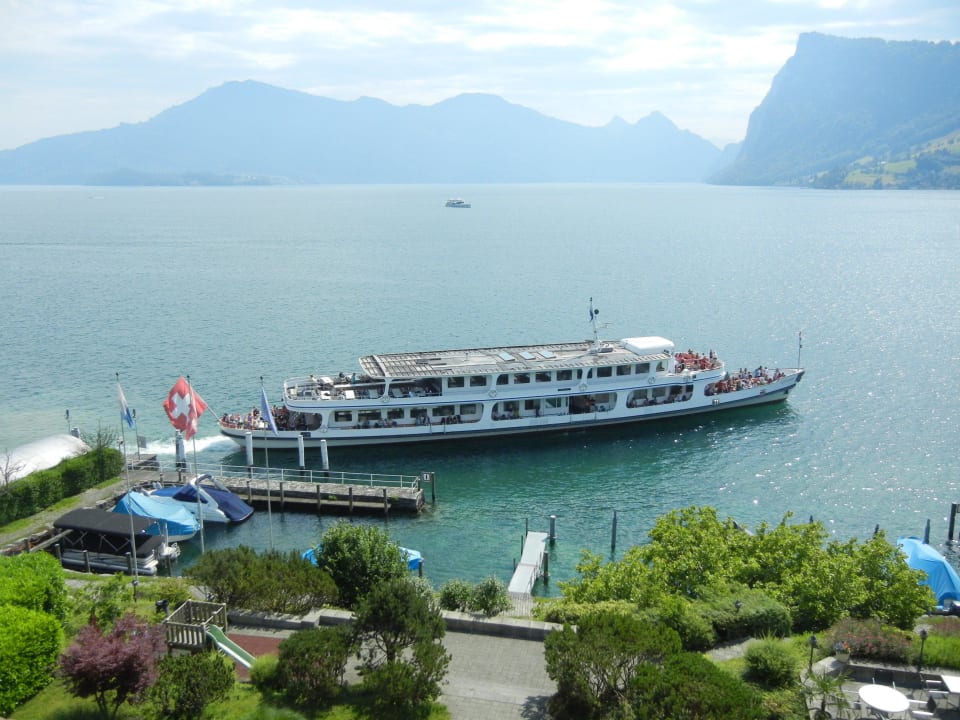 Bootsanlegeplatz Seehotel Kastanienbaum