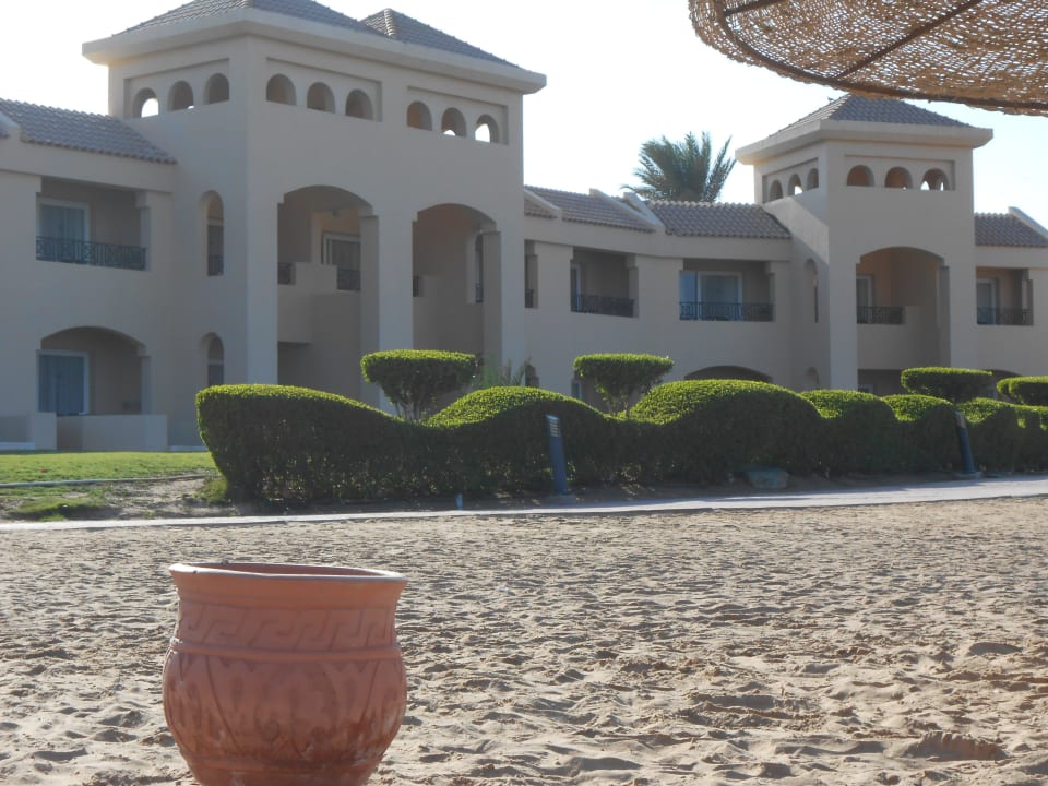 Blick zum Hotel Cleopatra Luxury Resort Makadi Bay