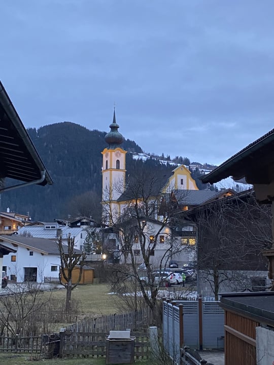 Ausbllick Franzlhof Söll am Wilden Kaiser