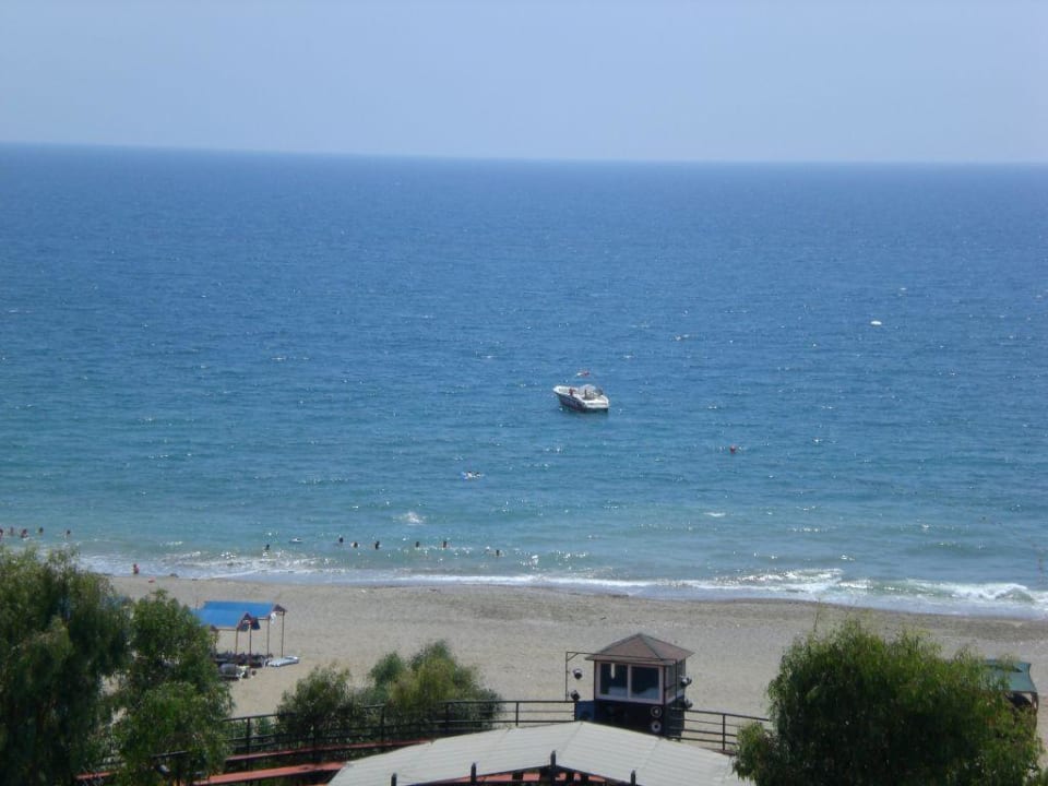 Blick vom Balkon Club Turtas Beach Hotel