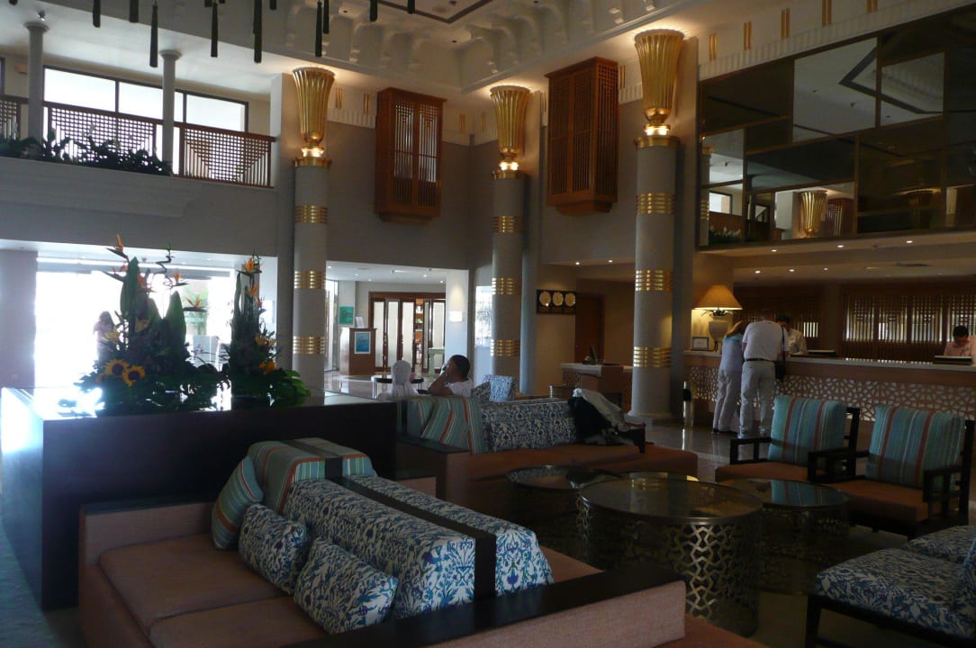 Die neue Lounge mit Rezeption Continental Hotel Hurghada