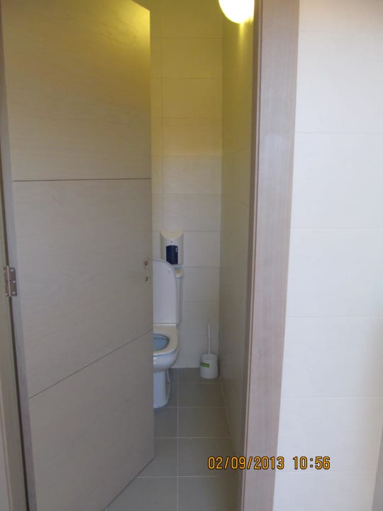 Damen wc ohne Schloss, Griff 27.08.13-03.09.13 Hipotels Mediterraneo Club