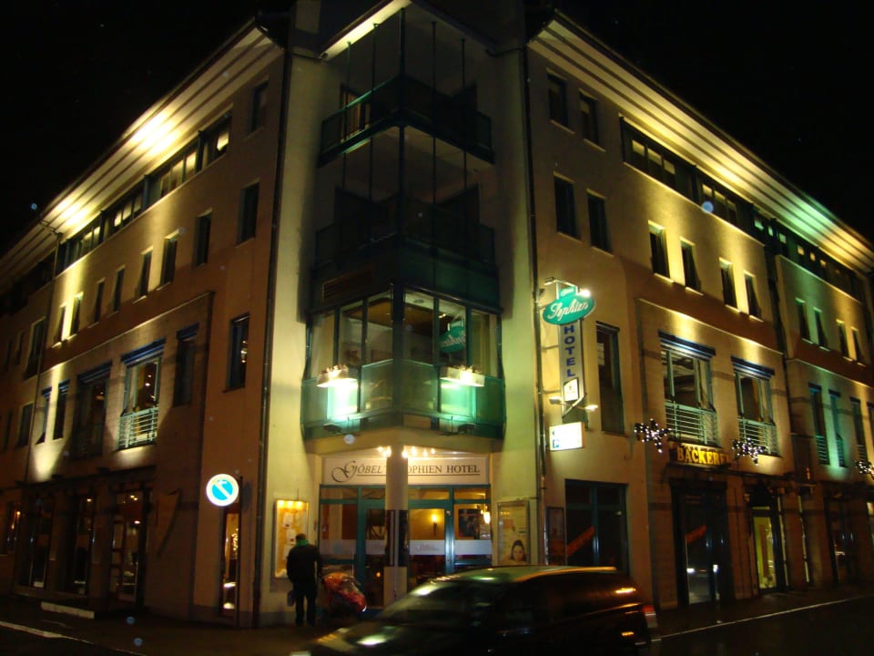 Hotel bei Nacht Göbel's Sophien Hotel