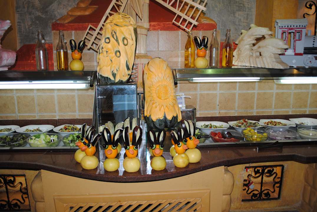 Restauracja główna Pickalbatros Alf Leila Wa Leila Resort - Neverland Hurghada