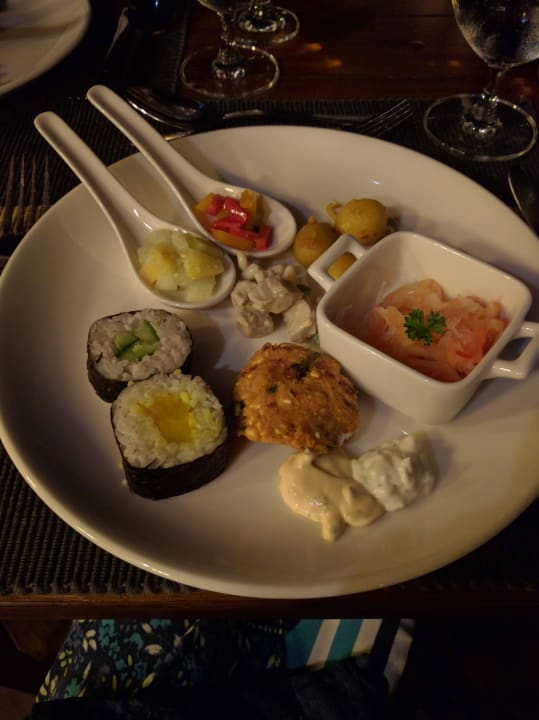 Vorspeise Abendessen  Summer Island Maldives