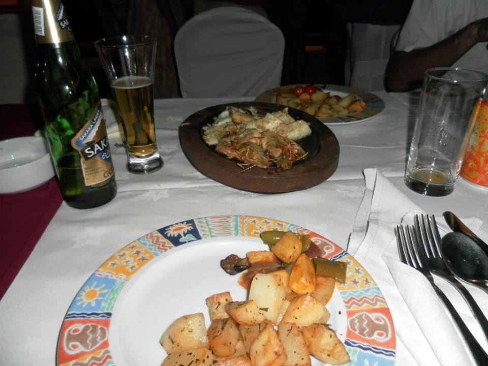 Fischabend an der Marina Sultan Bey Hotel, El Gouna