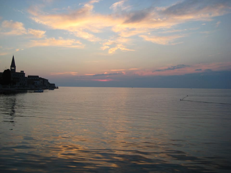 Abendstimmung Valamar Parentino Hotel