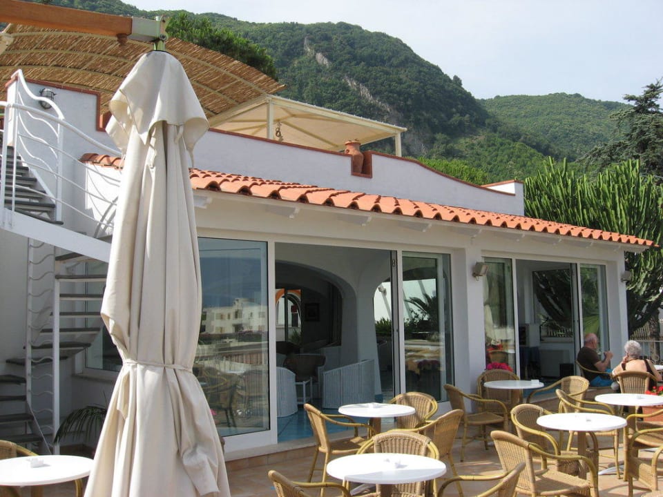 Die Hotelterrasse Poggio Aragosta