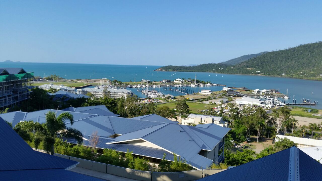 Ausblick Hotel Peppers Coral Coast