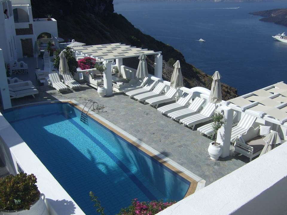 Nochmal der Pool des Hotels Hotel Agali Houses