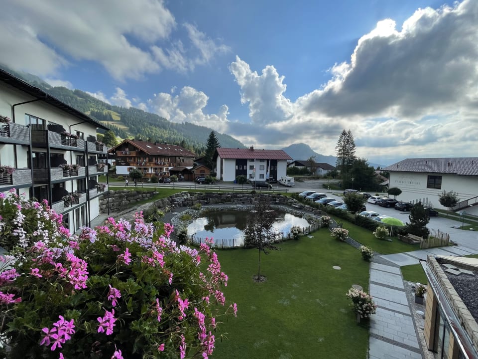 Ausblick Panoramahotel Oberjoch