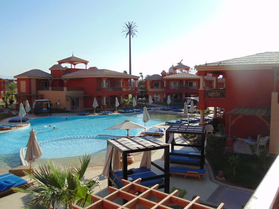 Balkonausblick Pickalbatros Alf Leila Wa Leila Resort - Neverland Hurghada