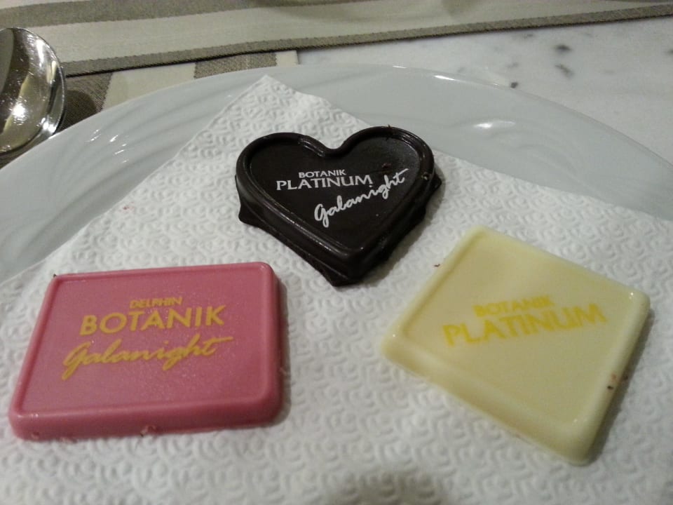 Aufmerksamkeit vom Koch Hotel Botanik Platinum