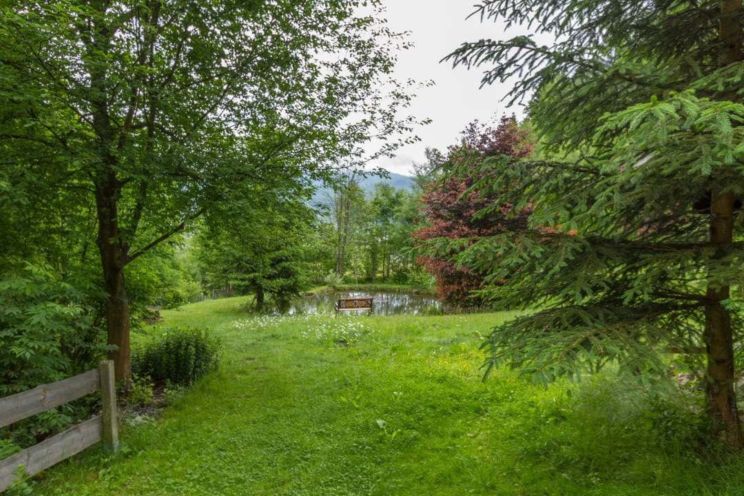 Gartenanlage Gästehaus Falkenau