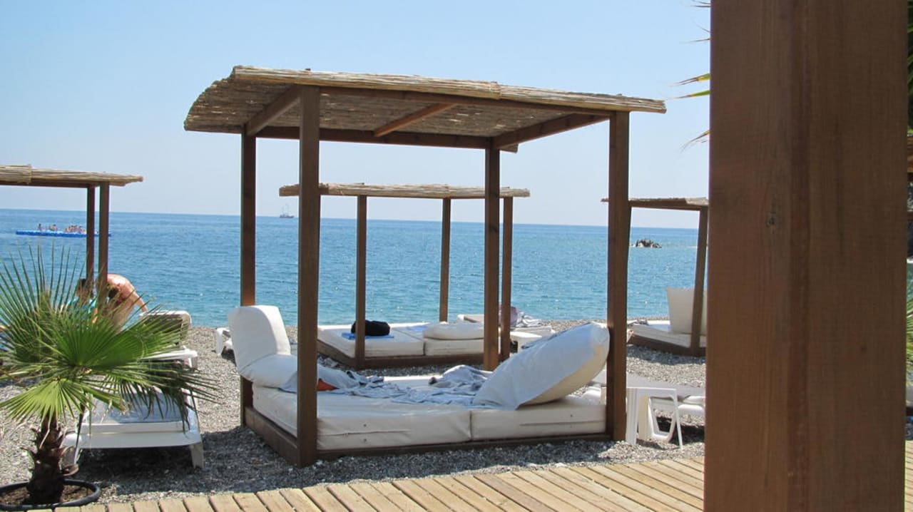 Superbequeme Strandliegen ROBINSON ÇAMYUVA