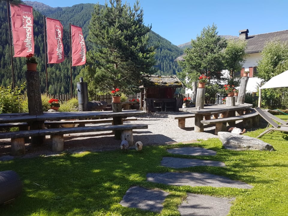 Gartenanlage Erlebnishotel Waltershof