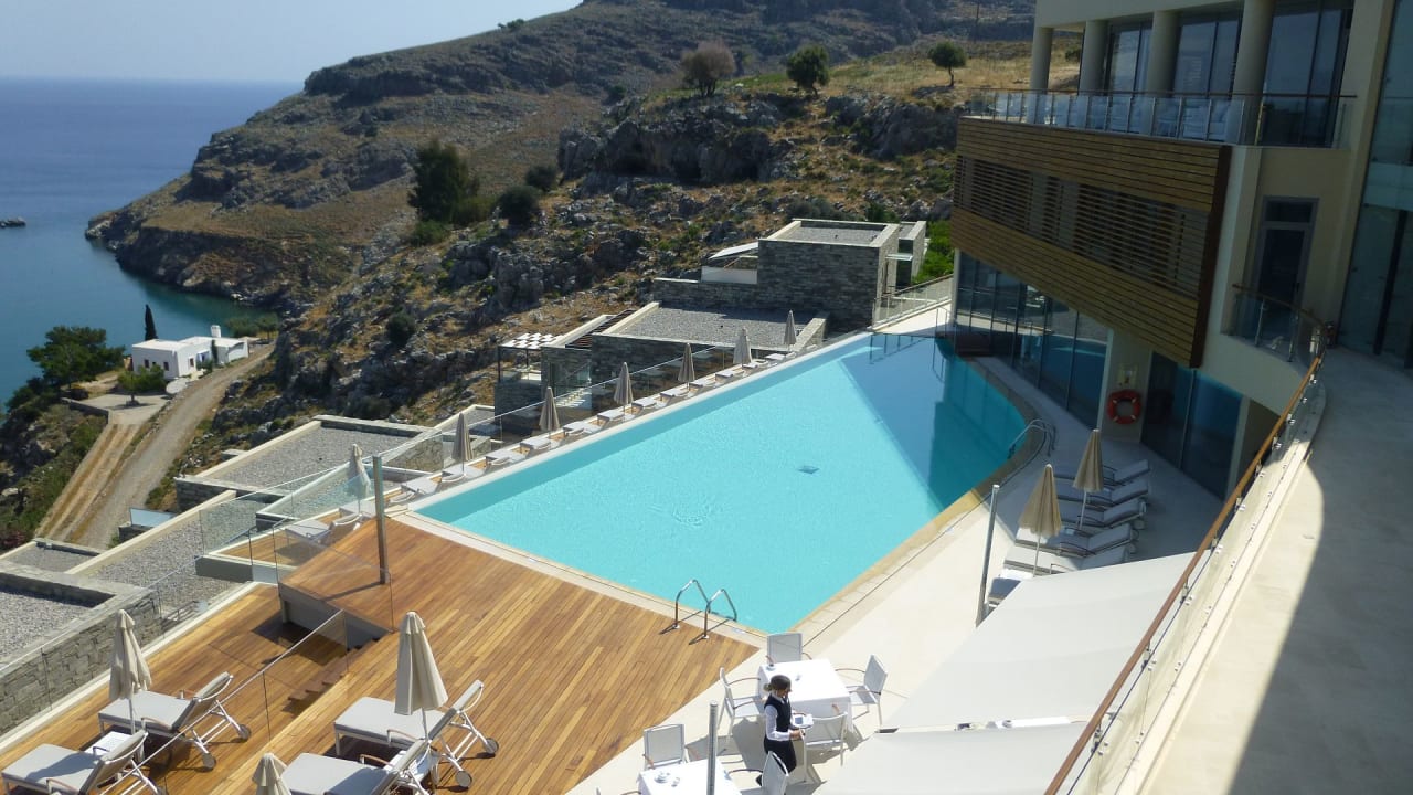 Pool Lindos Blu, Luxury Hotel & Suites - Adults only