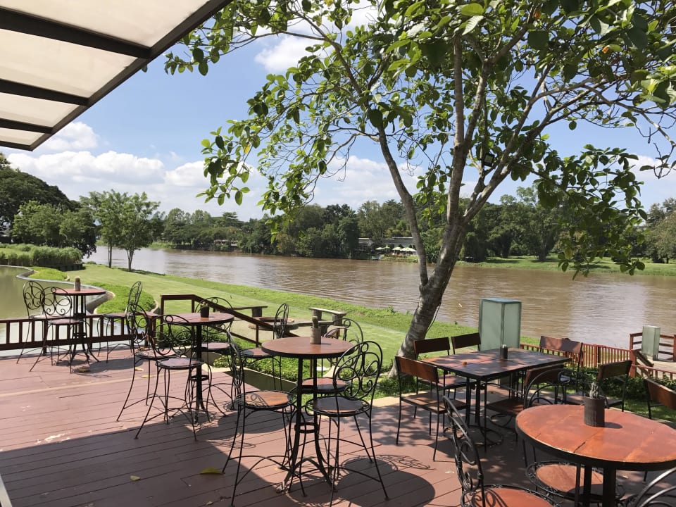 Blick vom ital. Restaurant Le Meridien Chiang Rai Resort