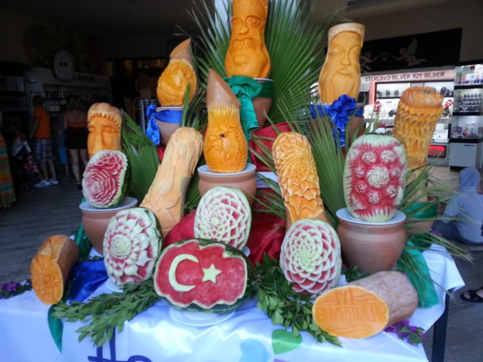 Türkischer Abend mit vielen Dekorationen! Hane Family Resort