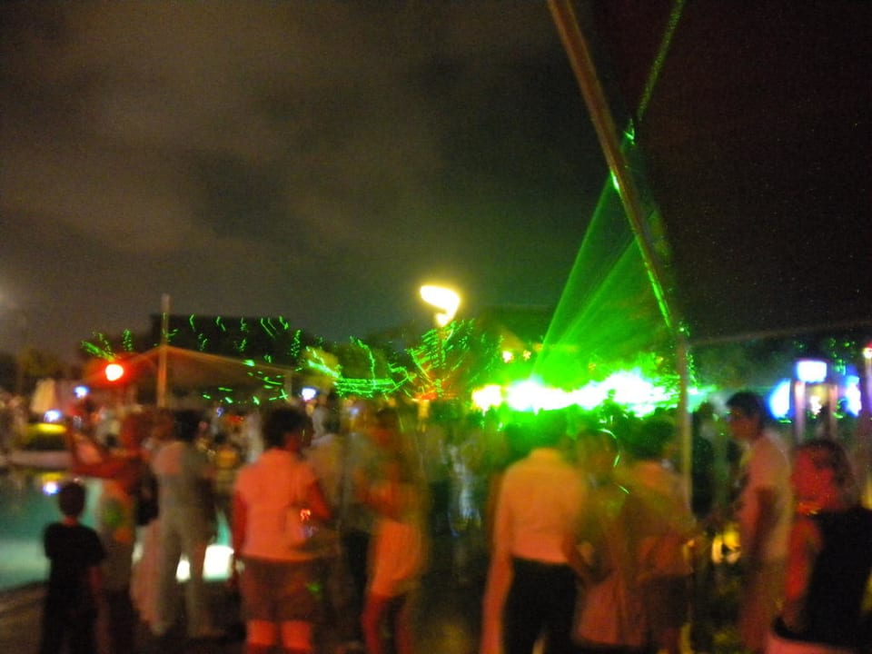 Lasershow bei der White Night Limak Lara Deluxe Hotel & Resort