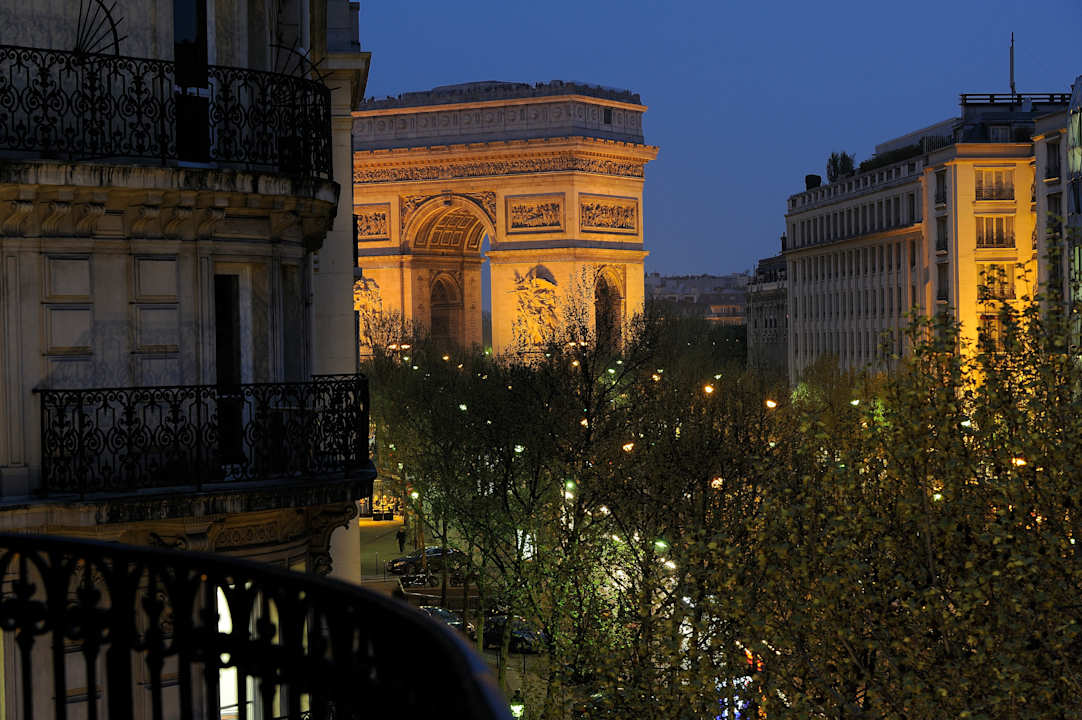 Ausblick Royal Hotel Paris