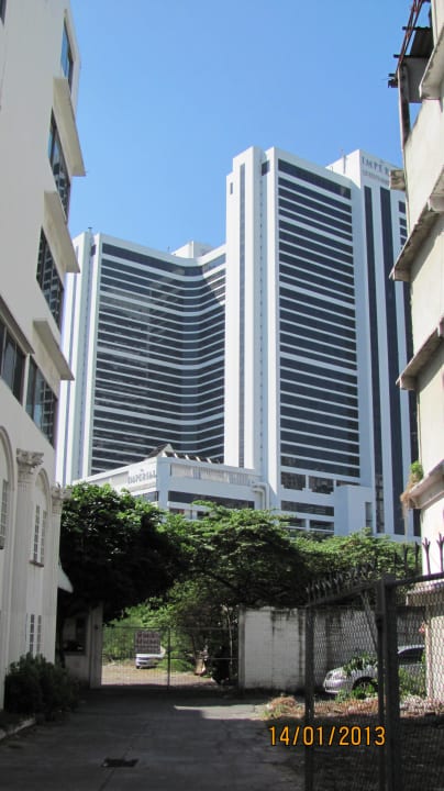 Gute Aussicht aus oberen Stockwerken Bangkok Marriott Marquis Queen's Park
