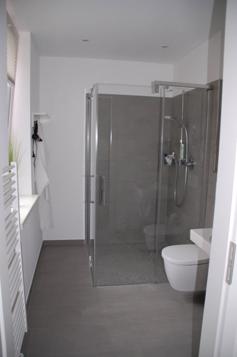 Badezimmer/Dusche Upstalsboom Aparthotel Anna Düne