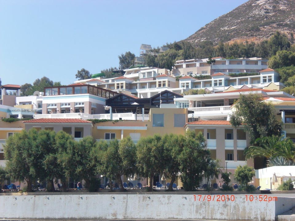 Vom Steg aus Fodele Beach & Water Park Holiday Resort