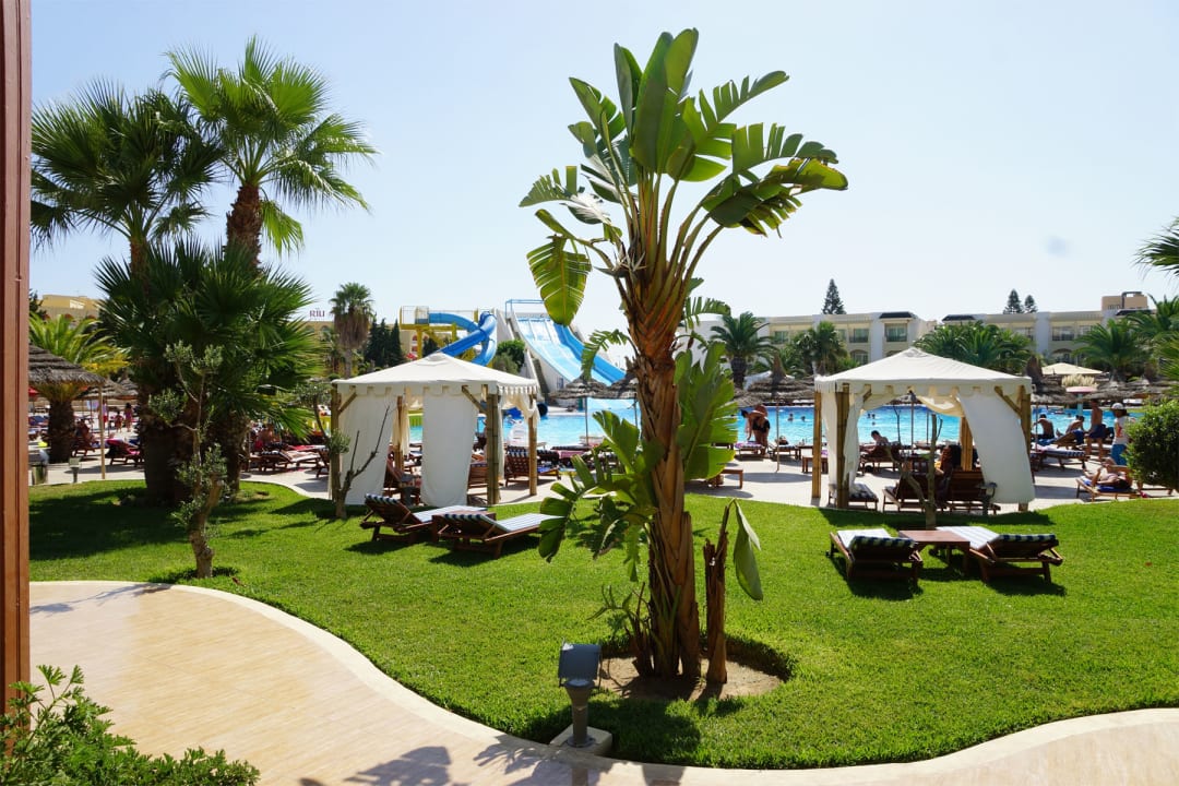 Gartenanlage Palmyra Aqua Park Kantaoui