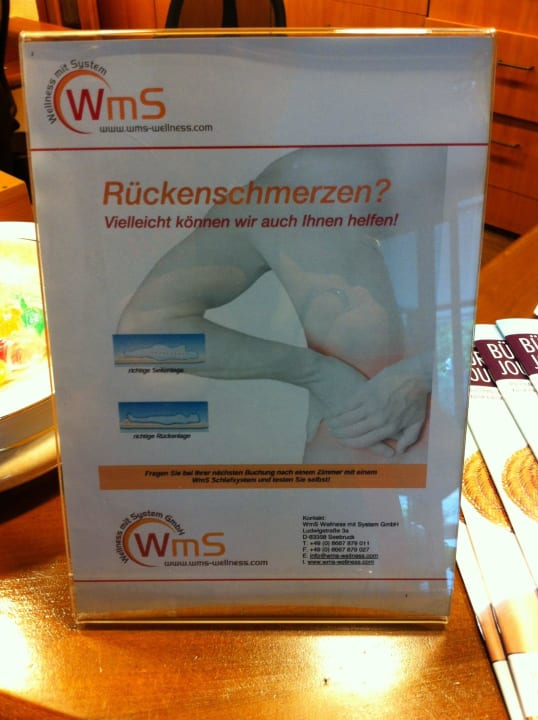 Rückenschmerzen ? Parkhotel Stadtallendorf