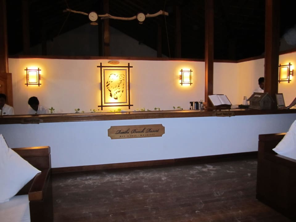 Rezeption Reethi Beach Resort