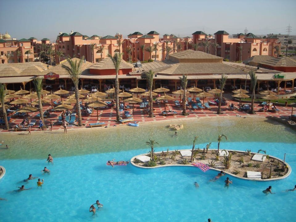 Blick auf die Restaurants Pickalbatros Aqua Vista Resort - Hurghada