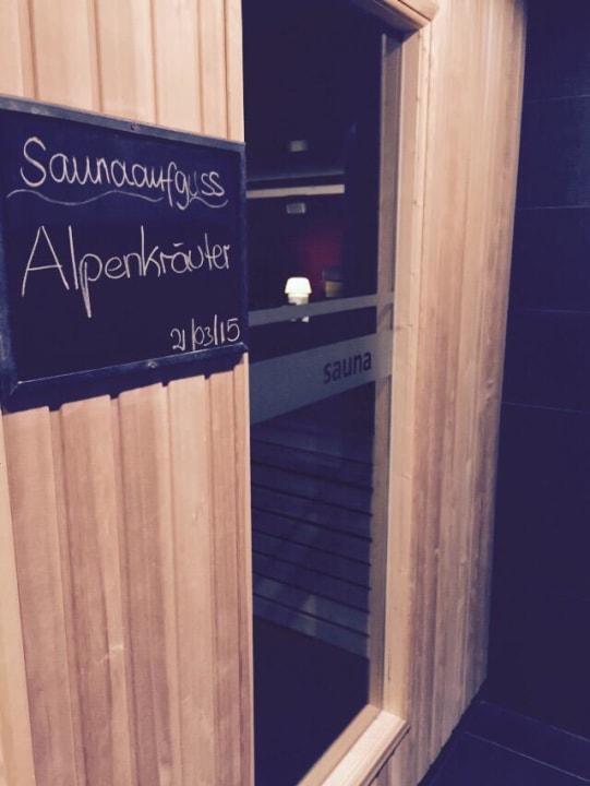 Sehr schöne Sauna 