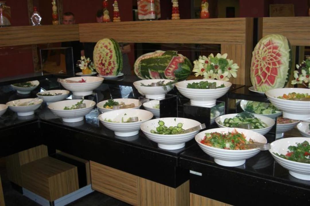 Salatbuffet im Hauptrestaurant Siam Elegance Hotels & Spa