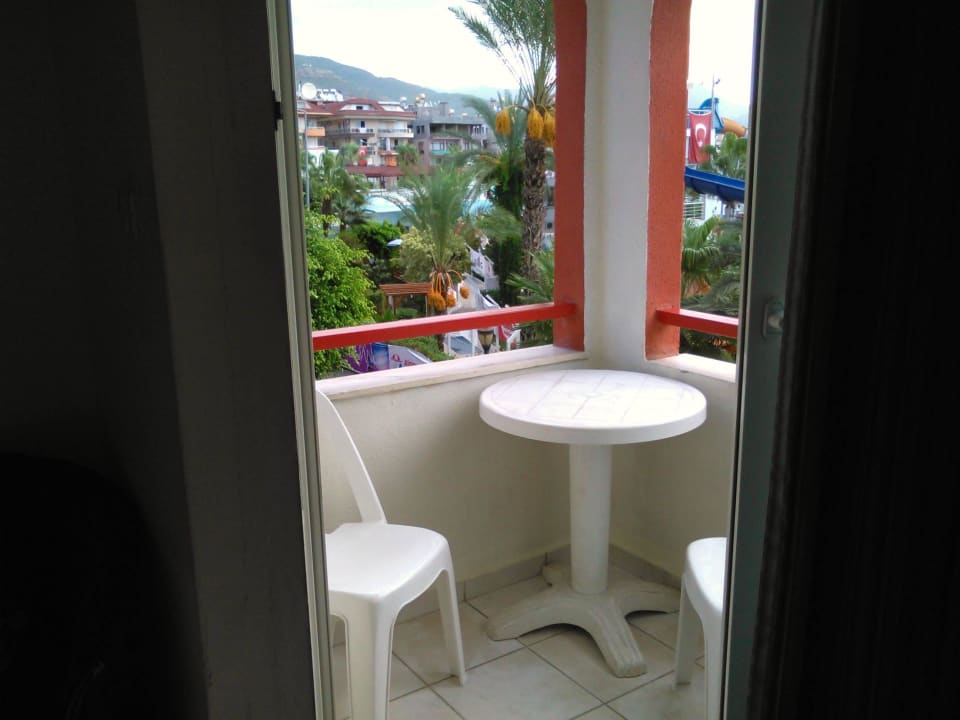 Balkon Hotelzimmer Hotel Aslan City Kleopatra