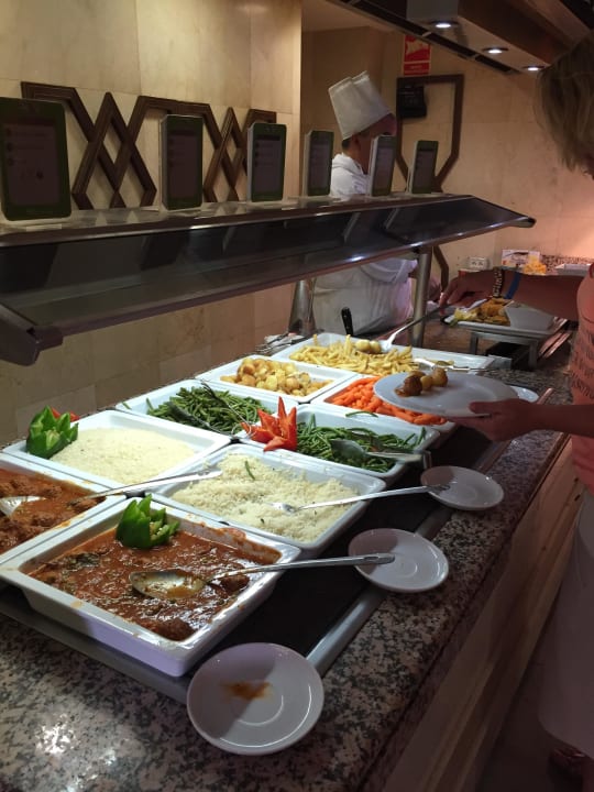 Warmes Buffet HD Parque Cristobal Tenerife