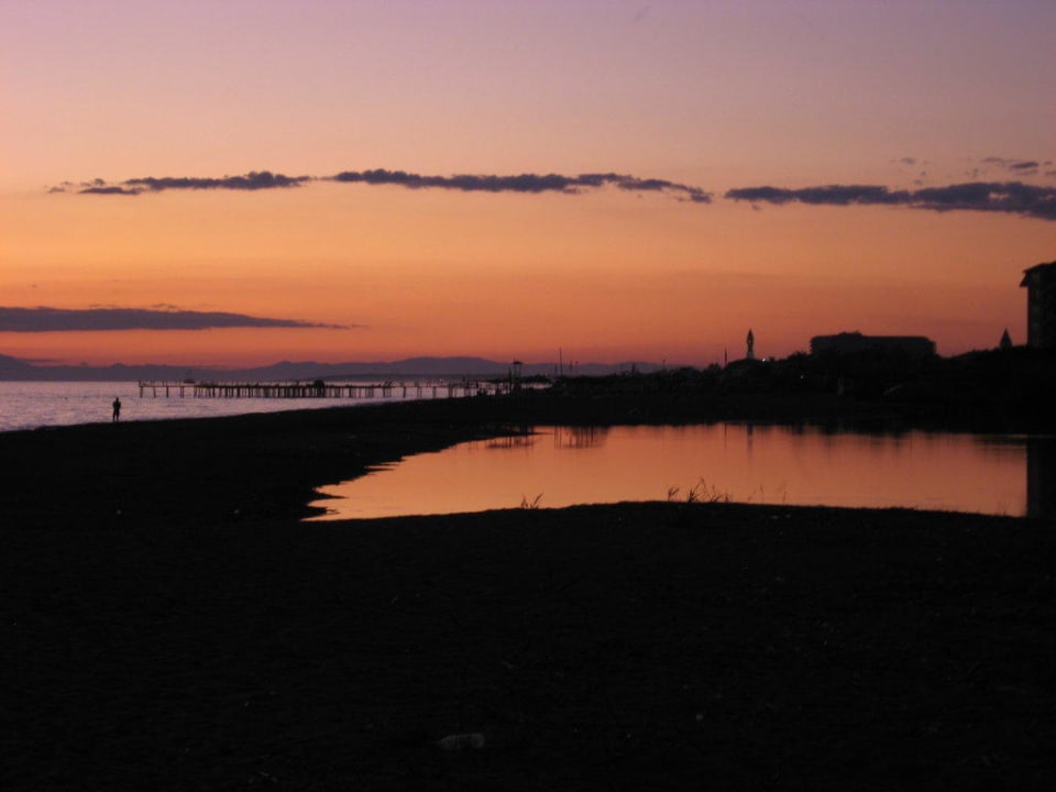 Sonnenuntergang am Strand TUI KIDS CLUB Felicia Village