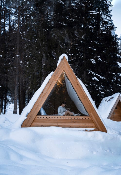 Außenansicht Residence Camping Sass Dlacia