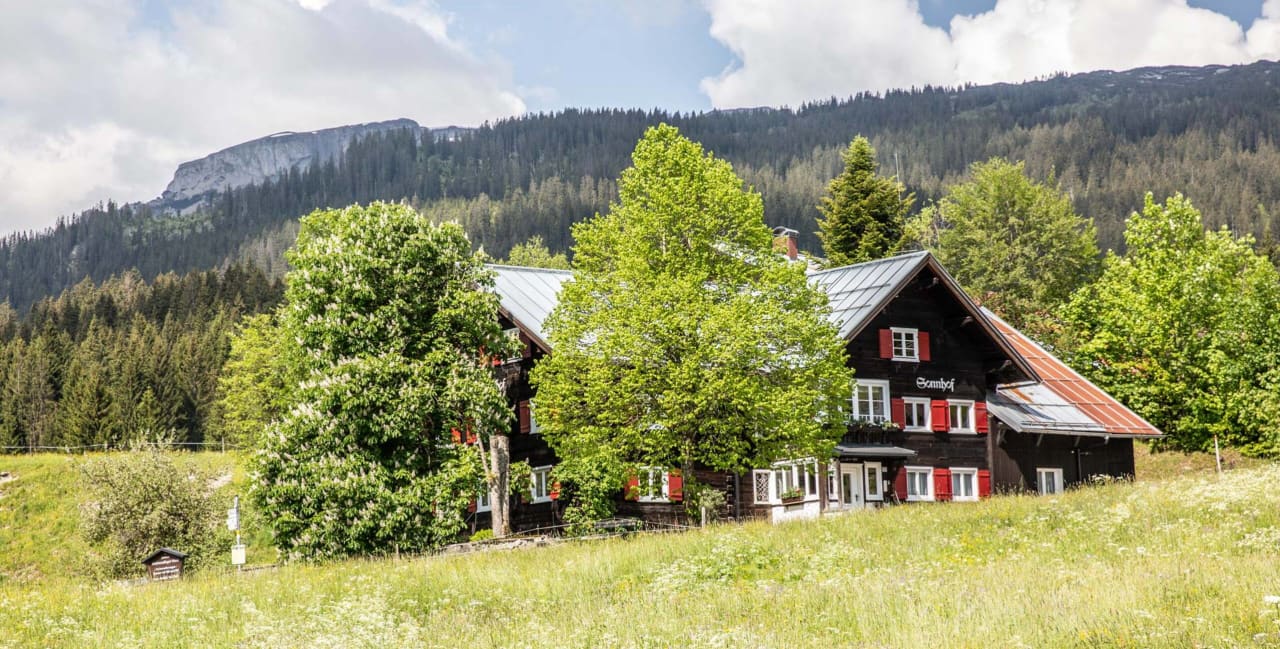 Außenansicht Sonnhof Kleinwalsertal
