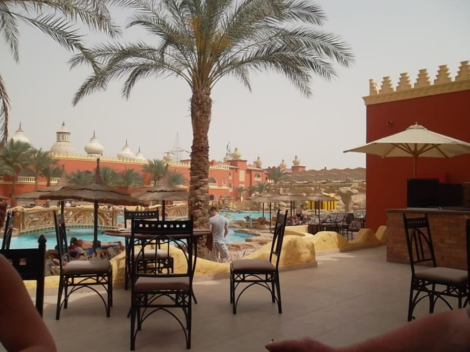 Restaurant am Hauptpool Pickalbatros Alf Leila Wa Leila Resort - Neverland Hurghada