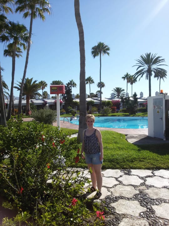 Garten und Pool Sahara Beach Club