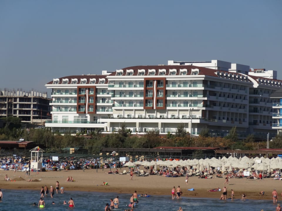 Adalya Ocean Blick von der Anlegestelle Adalya Ocean Deluxe
