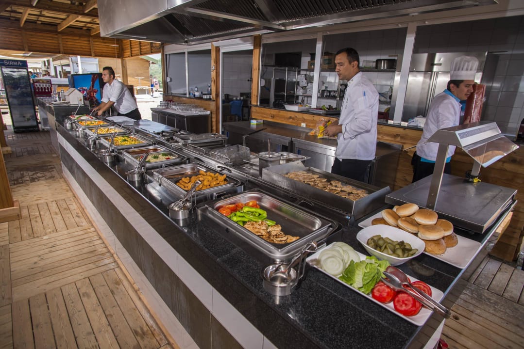 Food in Beachbar Palm World Side Resort & Spa