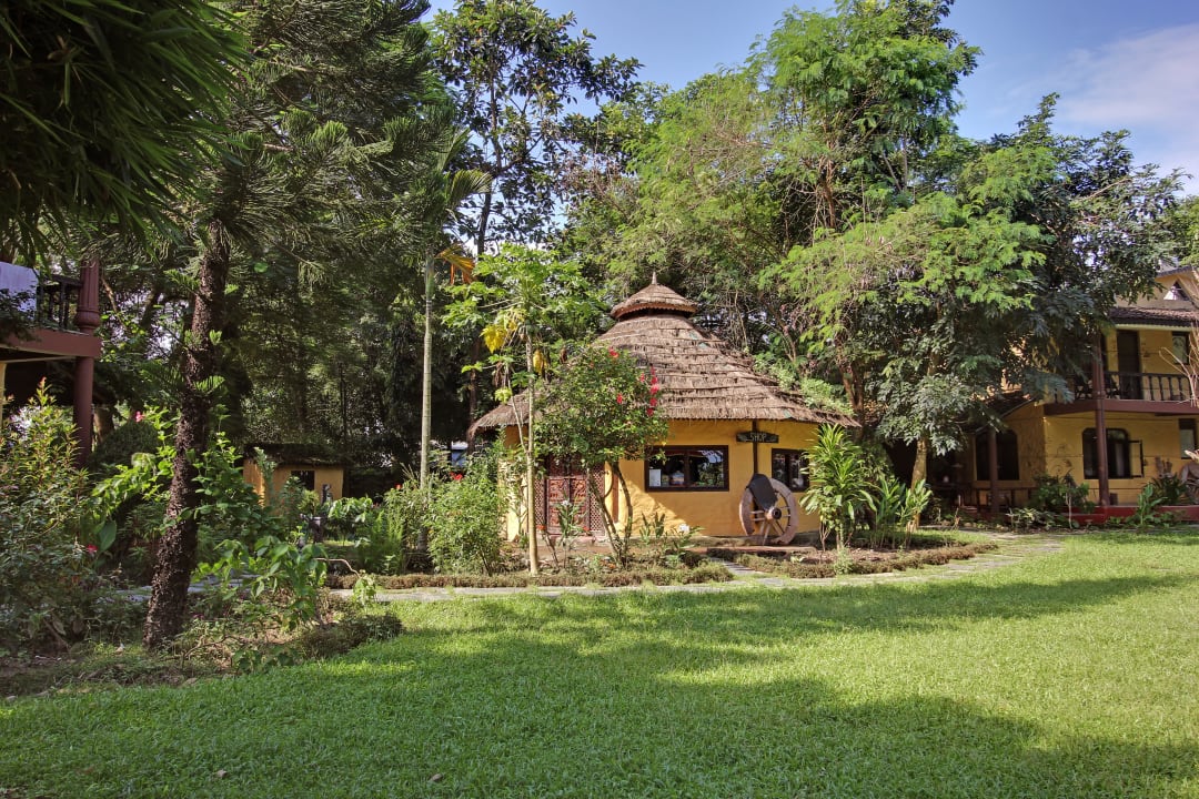 Gartenanlage Sapana Village Lodge