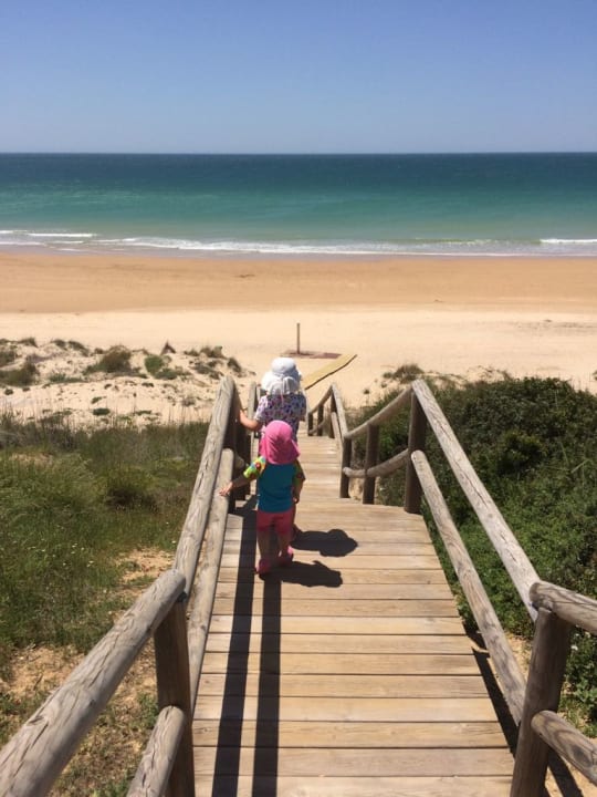 Weg zum Stand Hotel Riu Chiclana