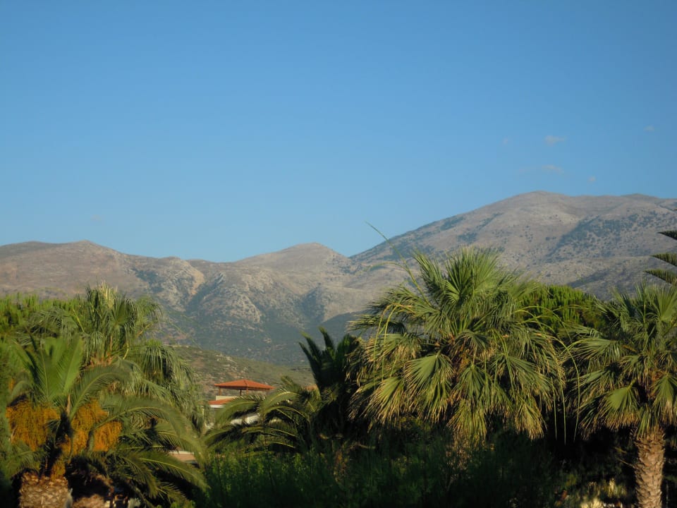 Ausblick auf die Berge Phãea Cretan Malia