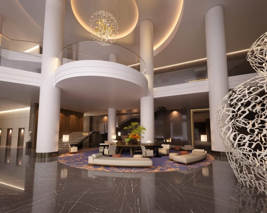 Lobby Hilton Kyiv